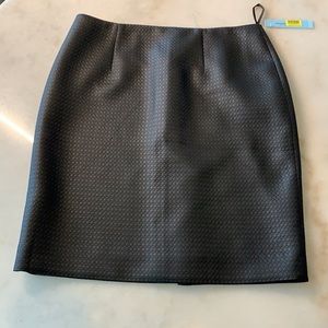 Antonio Melani black textured skirt